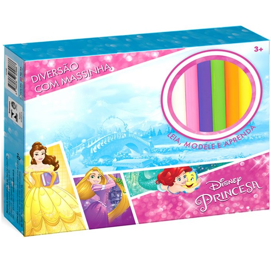 Massa de Modelar Jumping Clay - Conjunto de Princesas