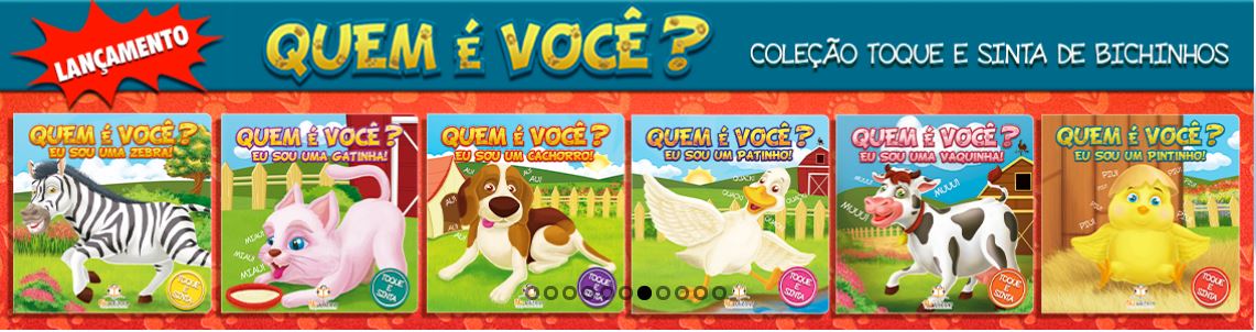 Livro Toque e Sinta Animais Fofinhos Cachorrinho - Blu Editora