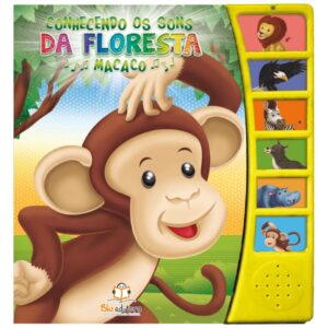 Livro Sonoro Conhecendo os Sons da Floresta: Macaco