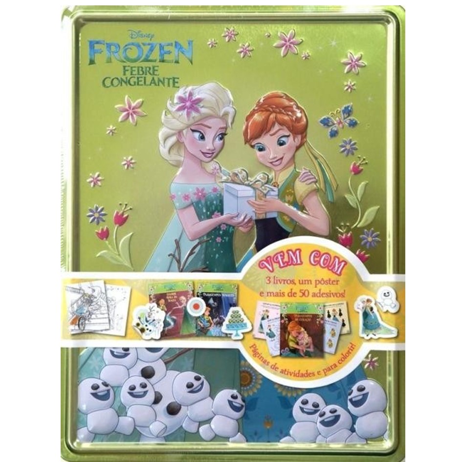 Disney - Colorindo com adesivos - Frozen II - Ed. Online