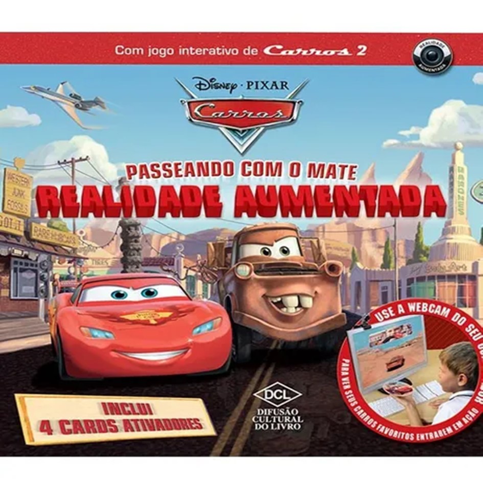 Centro de Actividades - Carros 2 - Disney - Compra Livros na