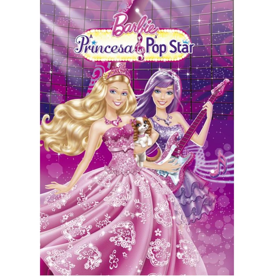 Barbie A Princesa e a Pop Star - Livro A História do Filme