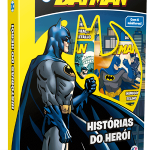 Box Janela com 6 Livors – Batman – Histórias do Herói