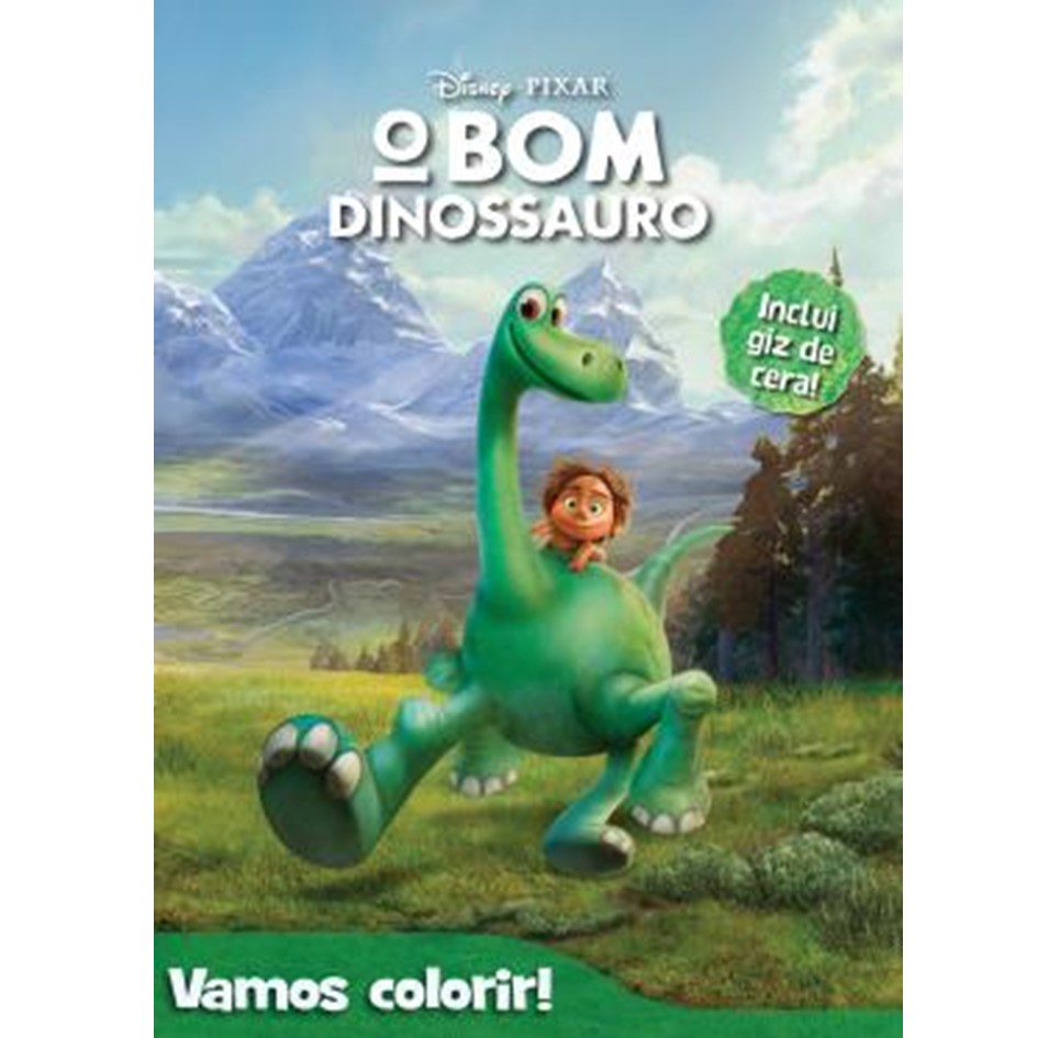 O Bom Dinossauro - Volume 1. Coleção Disney Cores