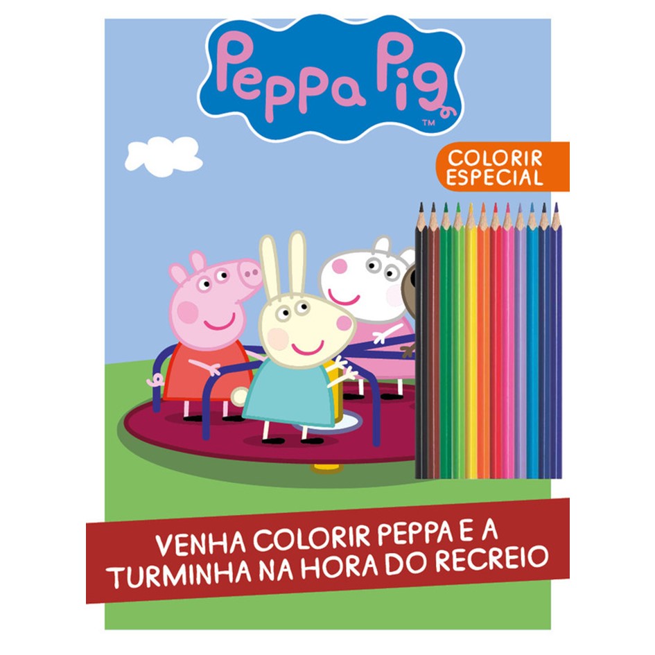 Livro de atividades Barbie c/Lapis para Colorir