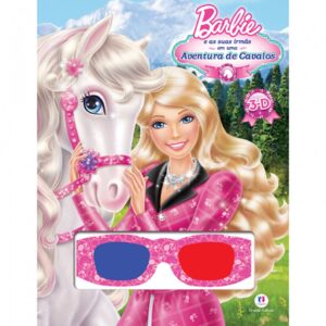 Livro 3D Barbie – Barbie e suas irmãs em uma aventura