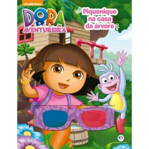 Livro 3D Dora – Piquenique na casa da árvore