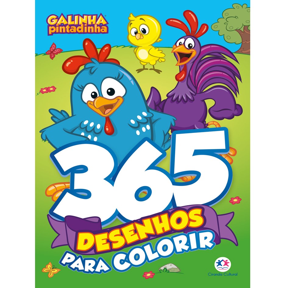 36 Desenhos de Galinhas para Colorir - Só desenhos para Colorir