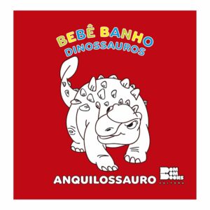 Bebê Banho Colorir: Dinossauros