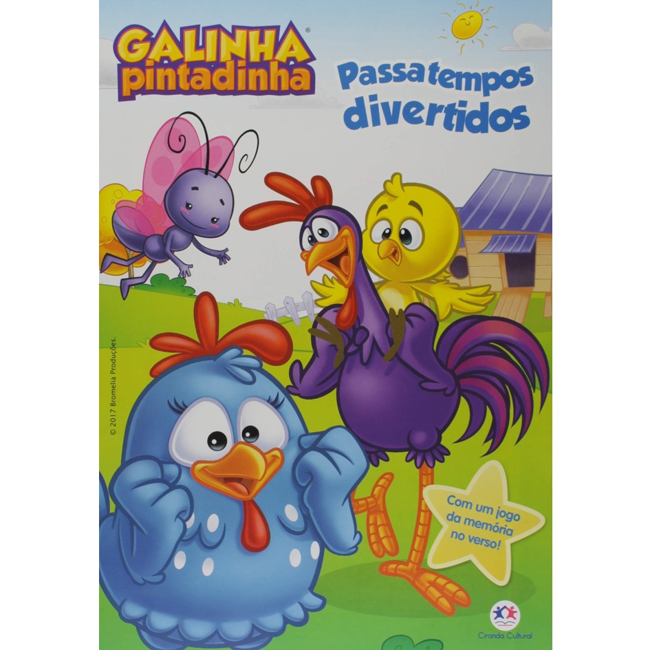 Kit 365 Atividades Galinha Pintadinha (Desenho) e Peppa Pig