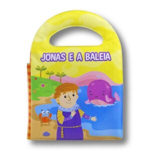 Livro de banho Bíblico – Jonas e a Baleia