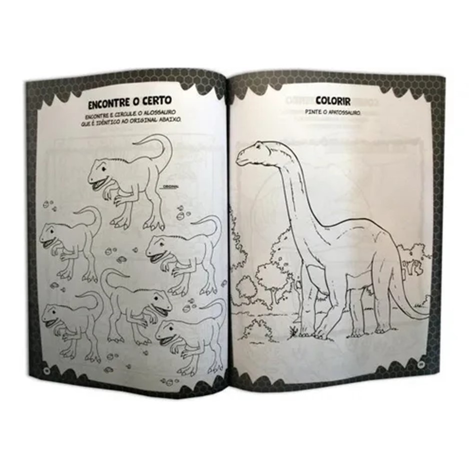 50 Desenhos de Dinossauro para colorir 29