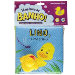 Livro de Banho com Bichinho que Acende –  Lino, O Patinho