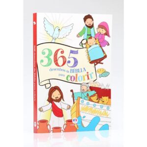 Livro 365 Desenhos Para Pintar Meninas e Meninos - Colorir Arteterapia 1  Desenho Por Dia