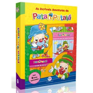 Box Janela com 6 Livros – As incríveis aventuras de Patati Patata