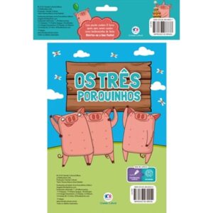 Kit Embalagem Três Porquinhos + Forma Pig (10 unidades)