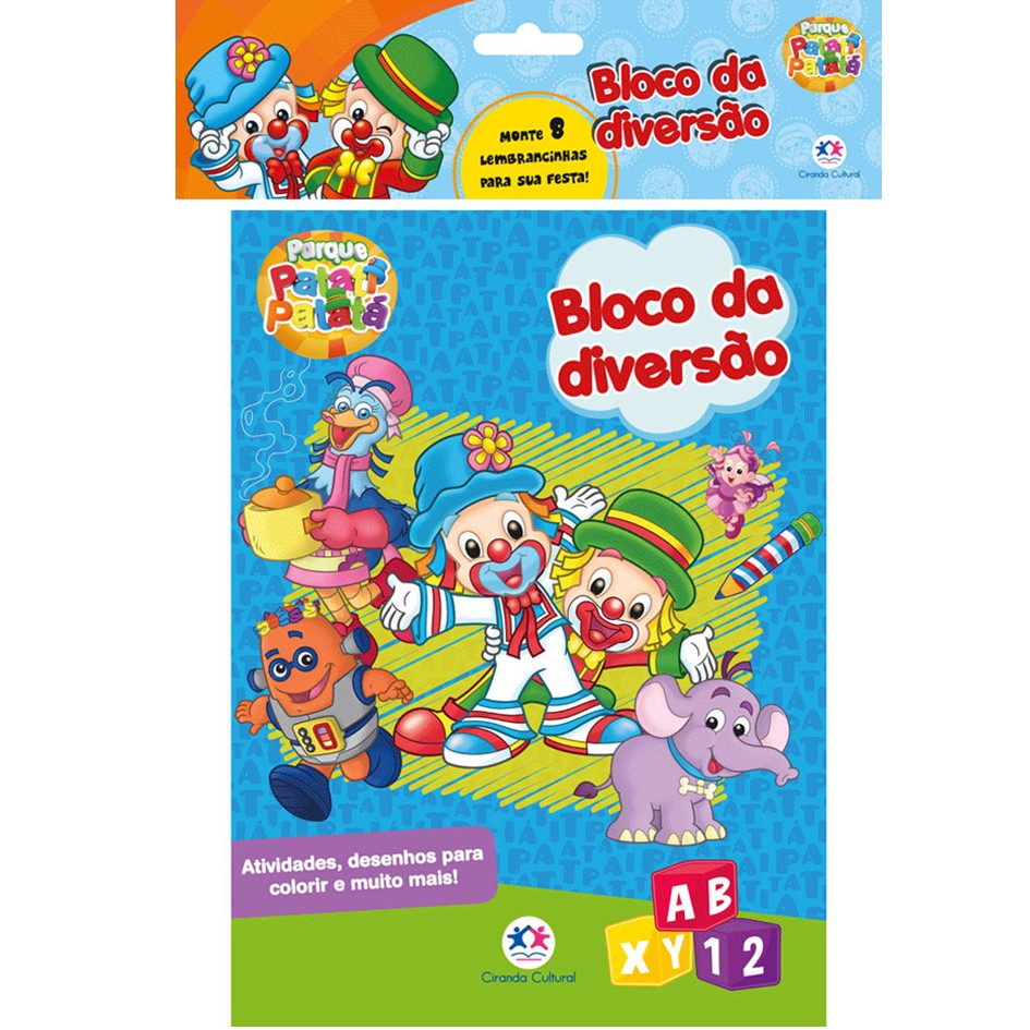 Patati Patatá - Livro para colorir