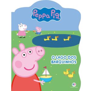 Grampeado Recortado: Peppa Pig – O lago dos barquinhos
