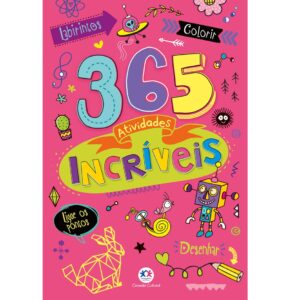 Livro Infantil 365 Atividades De Dinossauros - Colorir, Jogo Dos 7 Erros E  Passatempos Editora Brasileitura