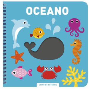Livro de estêncil – Oceano