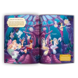 Castelo Encantado Disney Com Adesivos – Ariel