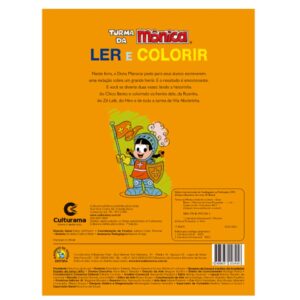 Ler e Colorir: Chico Bento