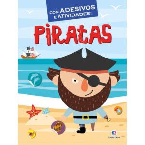 Livro de Atividades com Adesivos – Piratas