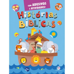 Livro com Adesivos e Atividades – Histórias bíblicas