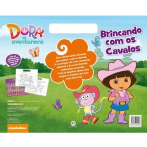 Megabloco de atividades – Dora, a Aventureira – Brincando com os Cavalos