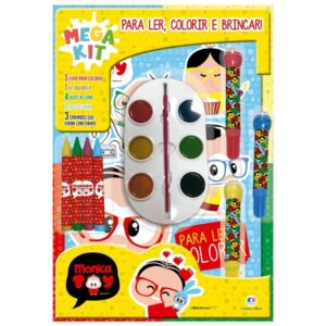 Mega Kit para Ler, colorir e brincar – Turma da Monica