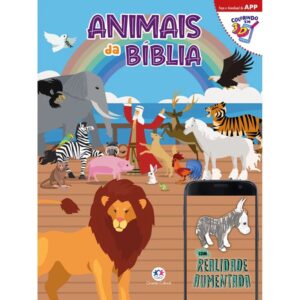 Médio – Animais da Bíblia – Livro de colorir com 8 páginas