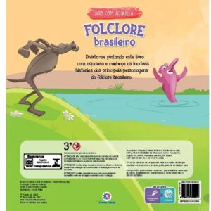 Livro com Aquarela – Folclore brasileiro