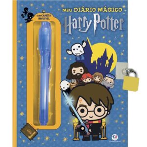 Harry Potter – Meu diário mágico – Caneta mágica + cadeado