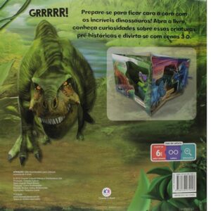 Cenários 3D – Roar! Dinossauros – Livro Pop-up