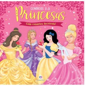 Cenários 3D – Princesas – Livro Pop-up