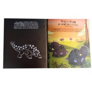 Minha lanterna mágica – Dinossauros – Livro brochura