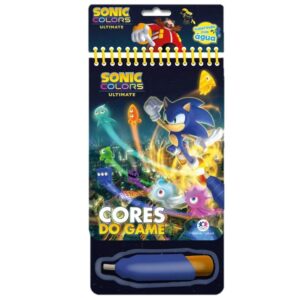 Aqua Book – Colorindo com a água: Sonic – Cores do game