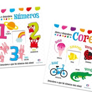 Coleção Abra e descubra – Números e Cores – Almofadado Médio