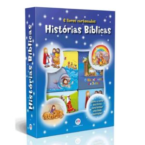 Box Janela com 6 Livros – Histórias bíblicas – Novo