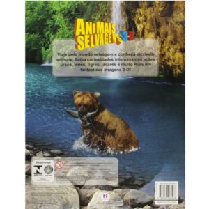 Livro 3D – Animais Selvagens