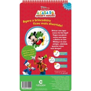 Aqua Book Mickey