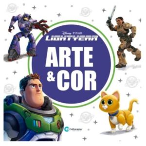 Arte e Cor – Kit com 2 livros de colorir – Vilões da Disney + Lightyear