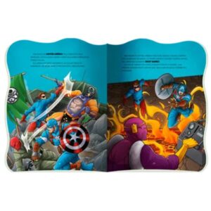 Livro Recortado Marvel – Capitão América