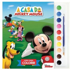 Kit promocional – Aquarelas Disney Diversos: Kit com 4 livros com aquarelas