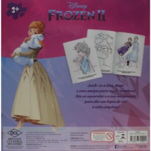 Kit promocional – Aquarelas Disney para meninas: Kit com 4 livros com aquarelas