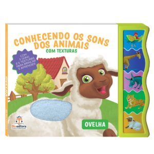 Livro Sonoro Conhecendo os Sons dos Animais com Textura: Ovelha