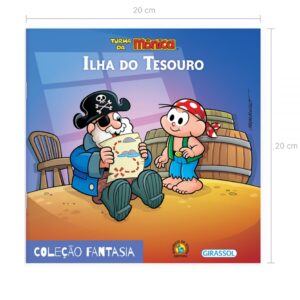 Coleção Fantasia – Turma Da Monica – Ilha do Tesouro