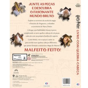 HARRY POTTER – LIVRO COM QUEBRA-CABEÇA