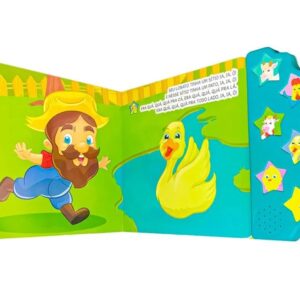 Livro Sonoro Primeiras Cantigas: Seu Lobato e Pintinho Amarelinho