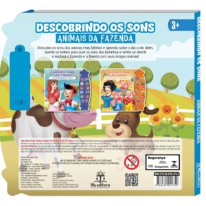 Livro Sonoro Descobrindo os Sons: Animais da Fazenda